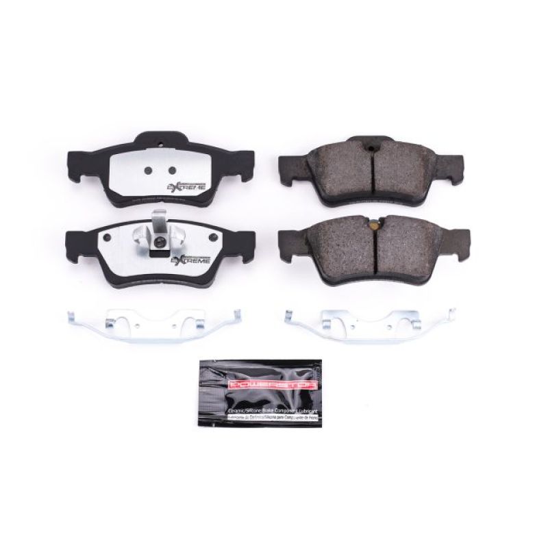 PSB Z26 Extreme Brake Pads - Power Stop 2011 Mercedes-Benz G55 AMG Rear Z26 Extreme Street Brake Pads w/Hardware