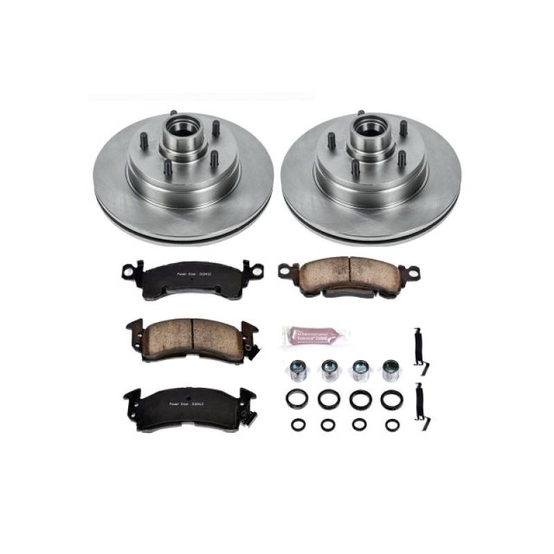 PSB Autospecialty Kit - Power Stop 91-96 Buick Roadmaster Front Autospecialty Brake Kit