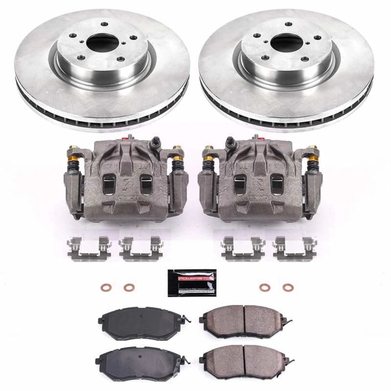 PSB Autospecialty Caliper - Power Stop 15-20 Subaru WRX Front Autospecialty Kit w/Cals