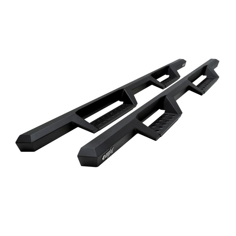 WES Nerf Bars - HDX Drop - Westin 99-13 Chevy/GMC Silverado/Sierra 1500 Ext Cab HDX Drop Nerf Step Bars - Textured Black