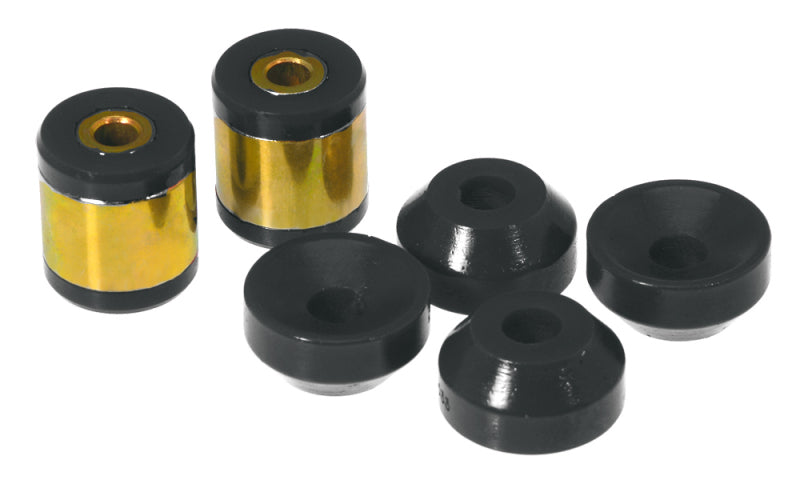 PRO Shock Bushings - Blk - Prothane 96-00 Honda Civic Upper/Lower Rear Shock Bushing - Black