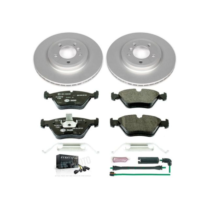 PSB Euro-Stop Kit - Power Stop 06-08 BMW Z4 Front Euro-Stop Brake Kit
