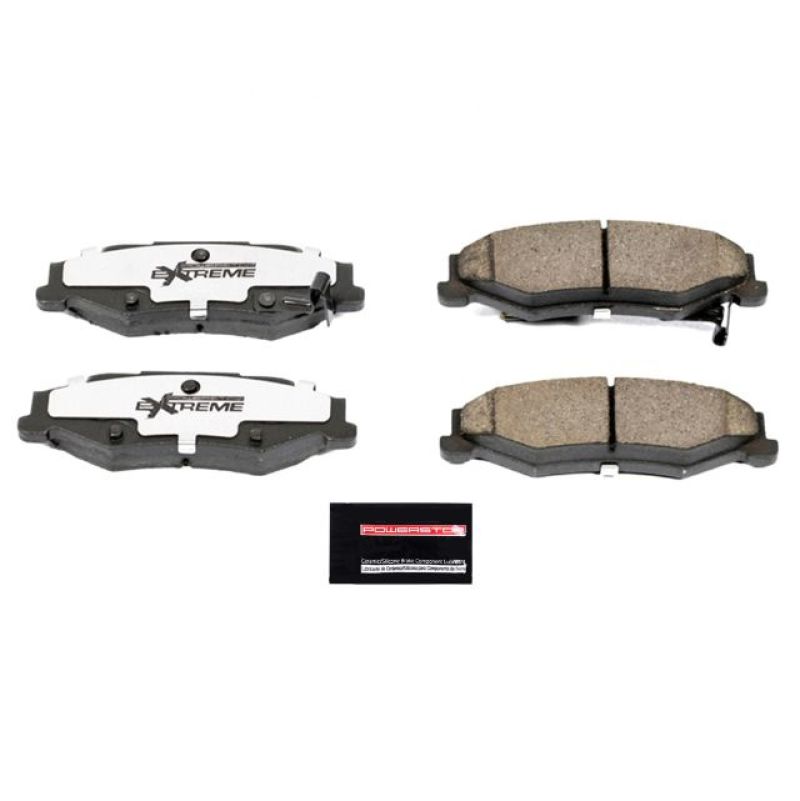 PSB Z26 Extreme Brake Pads - Power Stop 04-09 Cadillac XLR Rear Z26 Extreme Street Brake Pads w/Hardware