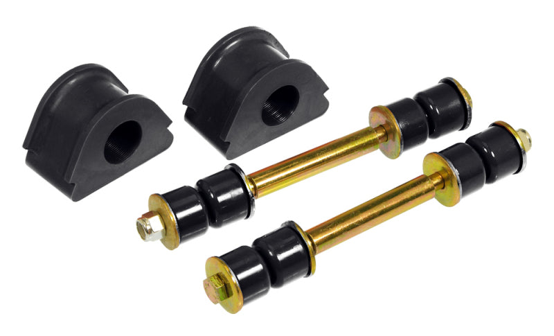 PRO Sway/End Link Bush - Blk - Prothane 97-01 Ford F150/250 4wd Front Sway Bar Bushings - 27mm - Black