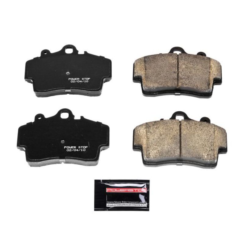 PSB Z23 Evolution Brake Pads - Power Stop 97-08 Porsche Boxster Front Z23 Evolution Sport Brake Pads w/Hardware
