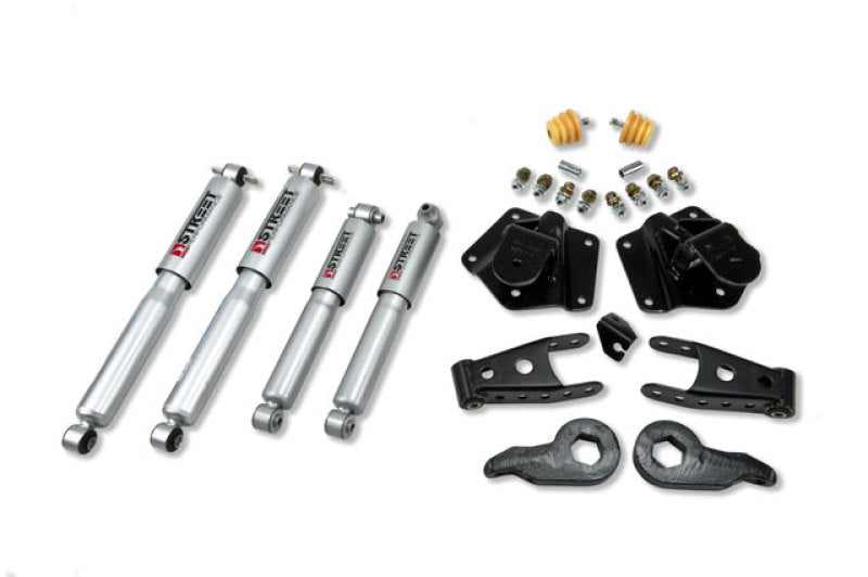 BT Lower Kit w SP Shocks - Belltech LOWERING KIT WITH SP SHOCKS