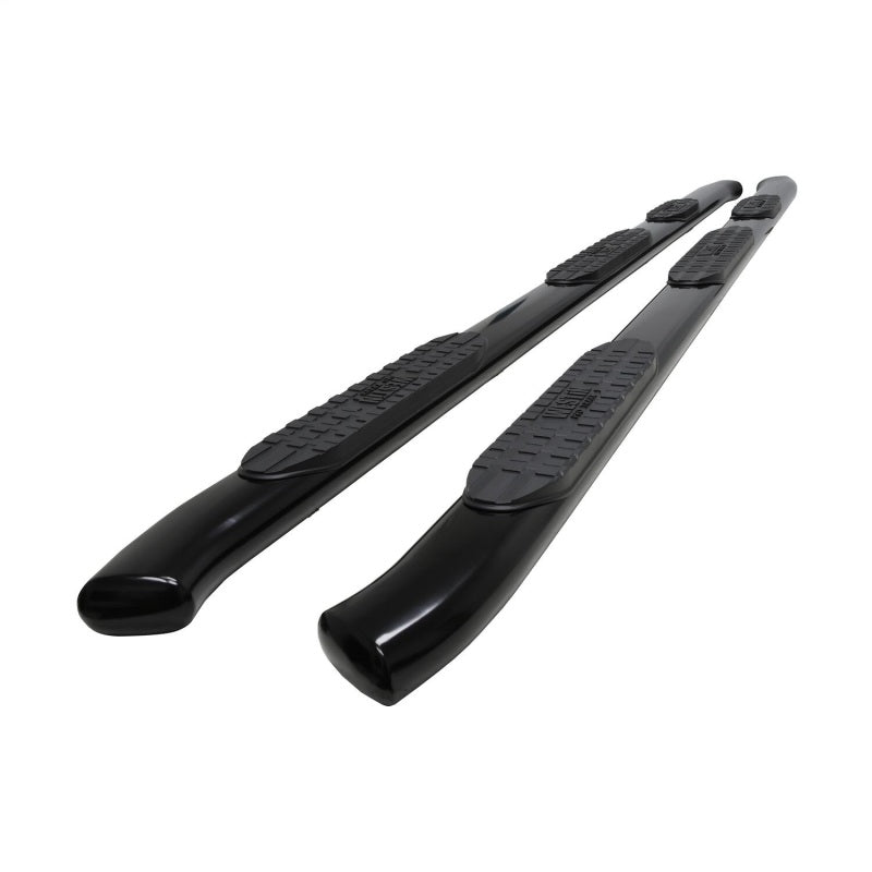 WES Nerf Bars - PRO TRAXX 5 - Westin 2020 Chevy Silverado 2500/3500 Double Cab (8ft Bed) PRO TRAXX 5 Oval W2W Nerf Bars - Black