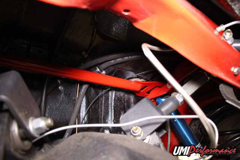 UMI Strut Tower Braces - UMI Performance 68-72 GM A-Body Rear Shock Tower Brace Bolt In