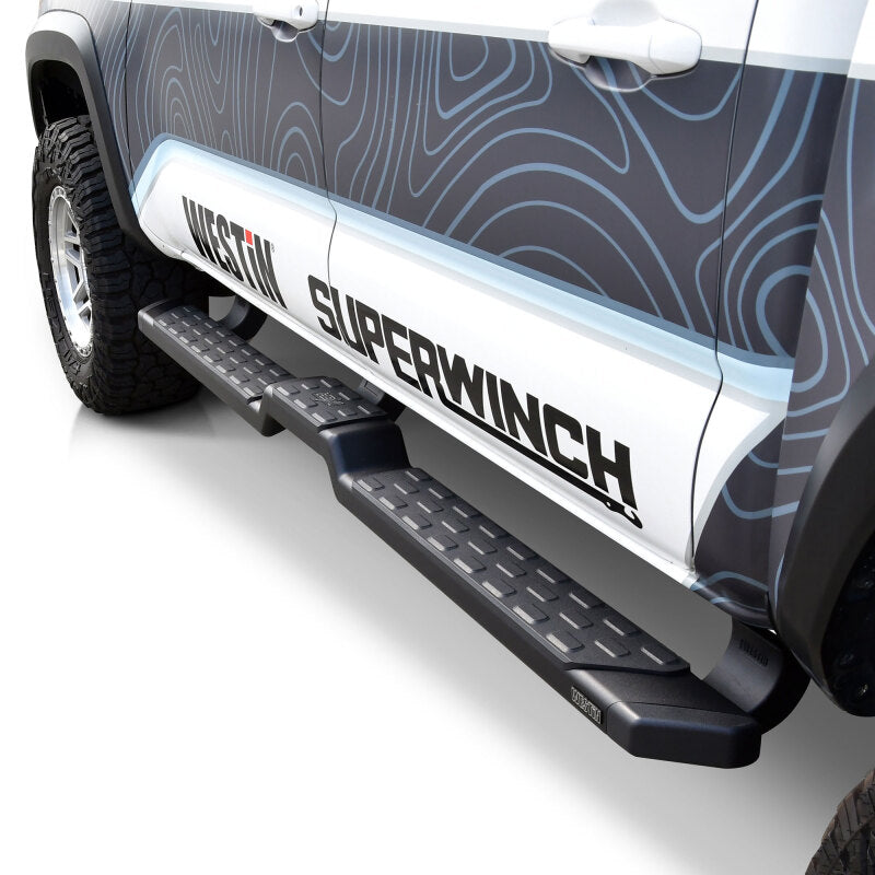 WES Running Boards - HDX - Westin 05-23 Toyota Tacoma DC HDX Running Boards - Tex. Blk