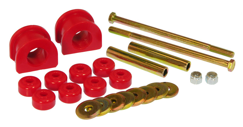 PRO Sway/End Link Bush - Red - Prothane 82-00 GM S-Series 2wd Front Sway Bar Bushings - 1in - Red
