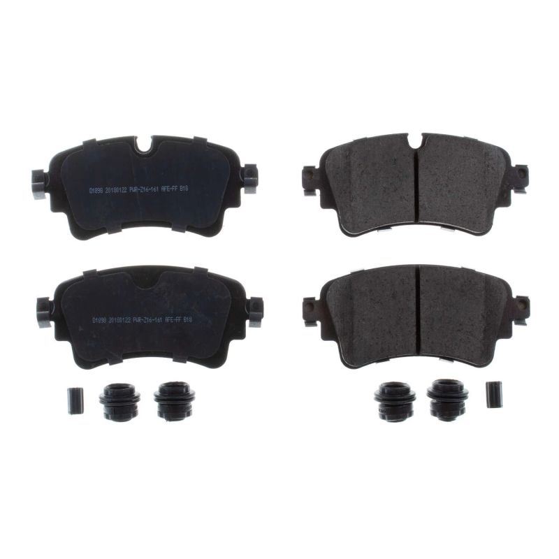 PSB Z17 Evolution Brake Pads - Power Stop 17-19 Audi A4 Rear Z17 Evolution Ceramic Brake Pads w/Hardware