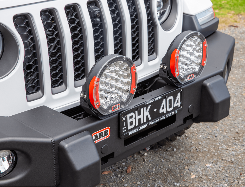 ARB Sahara Bars - ARB 18-21 Jeep Wrangler JL / 20-21 Jeep Gladiator JT Front Winch Bumper