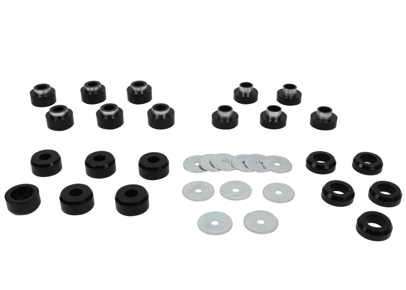 WL Bushings - Body Mount - Whiteline 1997-2006 Jeep Wrangler Body Mount Bushing Set