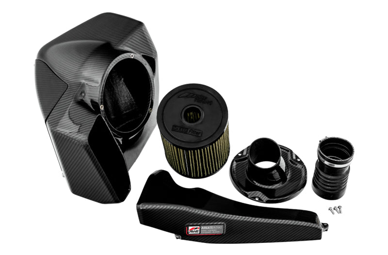 AWE AirGate Intake - AWE Tuning Audi B9/B9.5 S4/S5/RS5 3.0T Carbon Fiber AirGate Intake w/ Lid