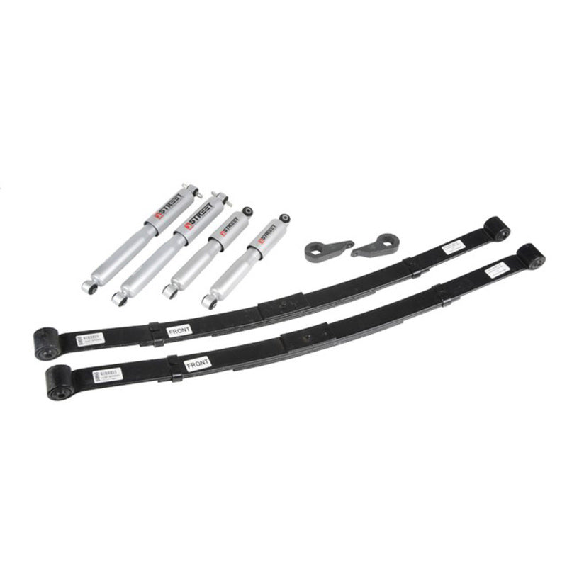 BT Lower Kit w SP Shocks - Belltech LOWERING KIT WITH SP SHOCKS