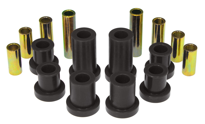 PRO Control Arm Bushings - Blk - Prothane 07-14 Chevy Silverado 2/4wd Upper/Lower Front Control Arm Bushings - Black