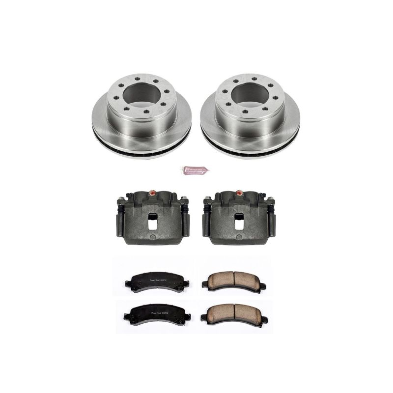 PSB Autospecialty Caliper - Power Stop 09-13 GMC Savana 3500 Rear Autospecialty Kit w/Cals