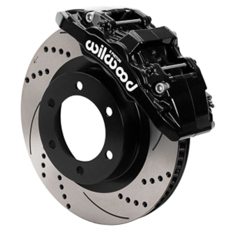WIL Aero Brake Kit - Wilwood 19-22 Ford Ranger Aerolite 6R Kit 6 x 5.50in Hub - 13.38in Drilled & Slotted Rotor