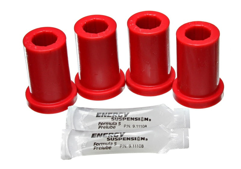 ES Spring/Shackle Bush - Red - Energy Suspension Toy 4 X Spring Bushing O.E.M. - Red