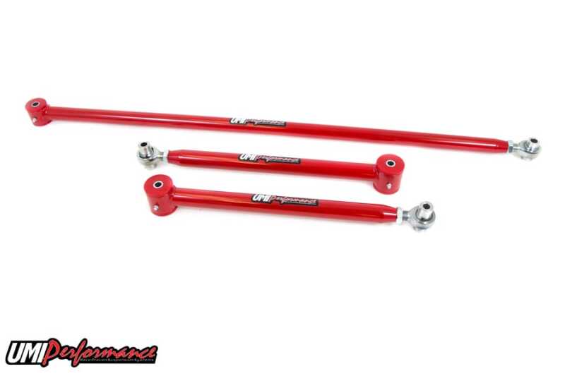 UMI Control Arm Kits - UMI Performance 82-02 GM F-Body Single Adjustable Lower Control Arms and Panhard Bar Kit