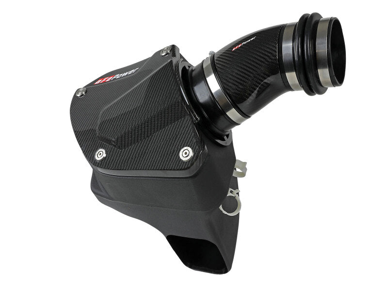 AFE Black Series Stage-2 Carbon Fiber Cold Air Intakes - aFe Momentum Black Series Carbon Fiber Pro 5R Air Intake System BMW M5 (F90) 18-19