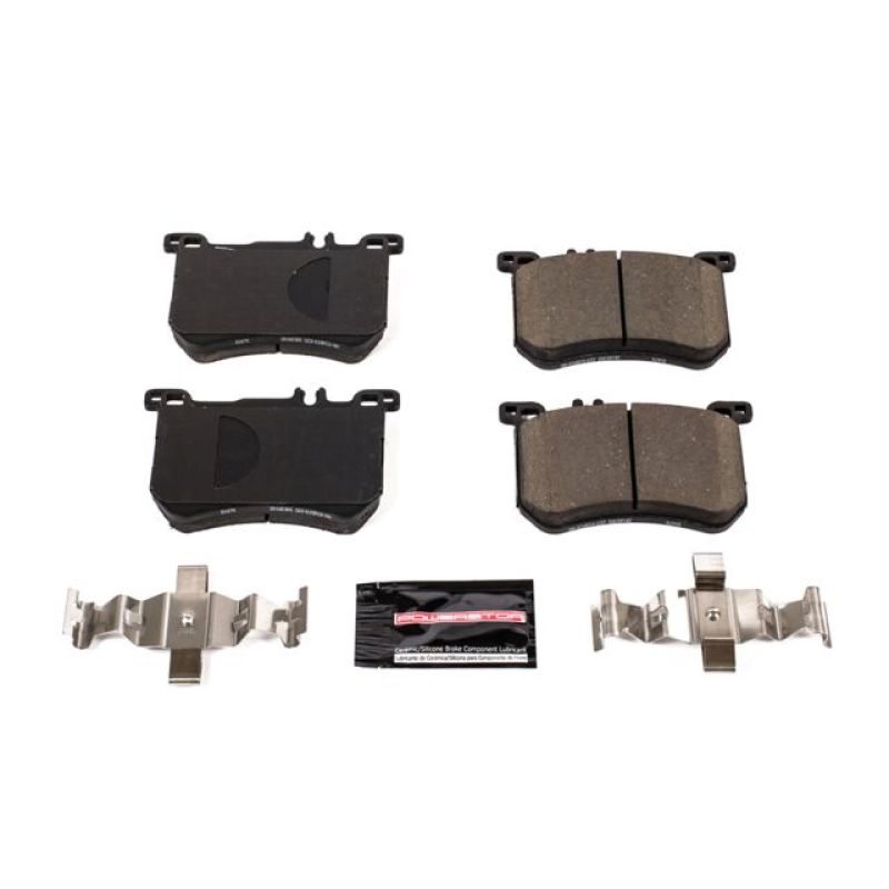 PSB Z23 Evolution Brake Pads - Power Stop 15-16 Mercedes-Benz SL400 Front Z23 Evolution Sport Brake Pads w/Hardware