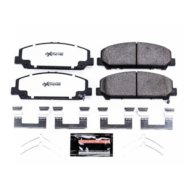 PSB Z36 Truck & Tow Brake Pads - Power Stop 11-13 Infiniti QX56 Front Z36 Truck & Tow Brake Pads w/Hardware