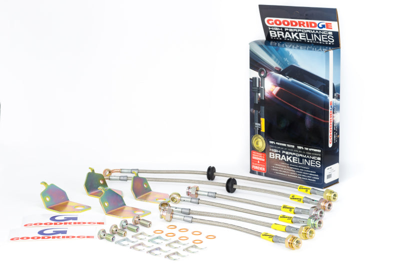 GR G-Stop Brake Line Kits - Goodridge 05+ Pontiac GTO Brake Lines