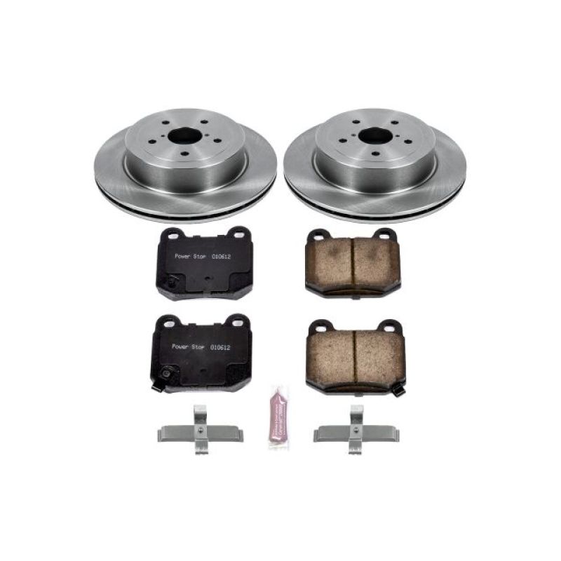 PSB Autospecialty Kit - Power Stop 05-07 Subaru Impreza Rear Autospecialty Brake Kit
