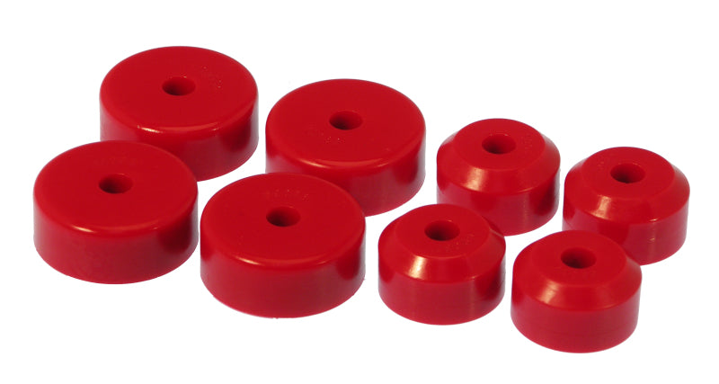 PRO Engine Mounts - Red - Prothane 55-57 GM Motor Mounts - Red