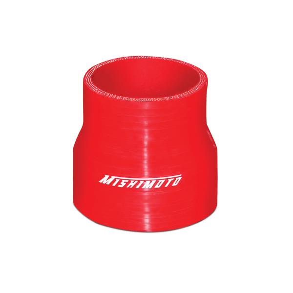 MM Couplers - Transition - Mishimoto 2.5 to 3.0 Inch Red Transition Coupler