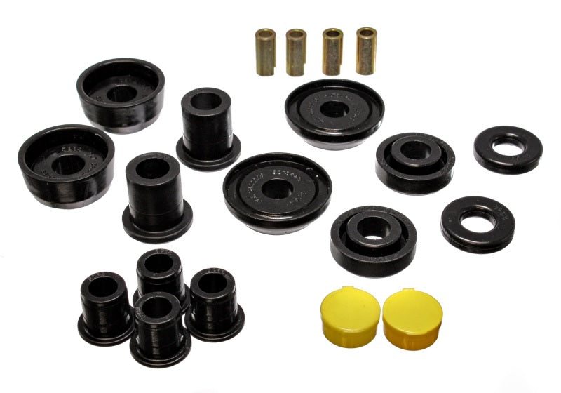 ES Cntrl Arm Bushings - Black - Energy Suspension 93-02 Camaro/Firebird/Trans Am Black Front End Control End Bushing Set