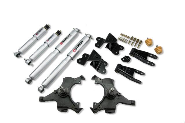 BT Lower Kit w SP Shocks - Belltech LOWERING KIT WITH SP SHOCKS