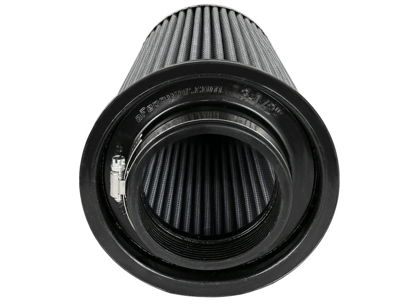 AFE Universal Pro Dry S Filter - aFe Magnum FLOW Pro DRY S Air Filter 3-1/2in F x 6in B x 4-1/2in T (Inverted) x 9in H