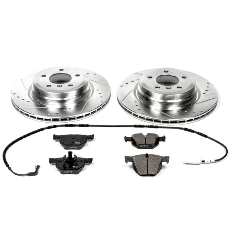 PSB Z23 Evolution Kit - Power Stop 2006 BMW 330i Rear Z23 Evolution Sport Brake Kit