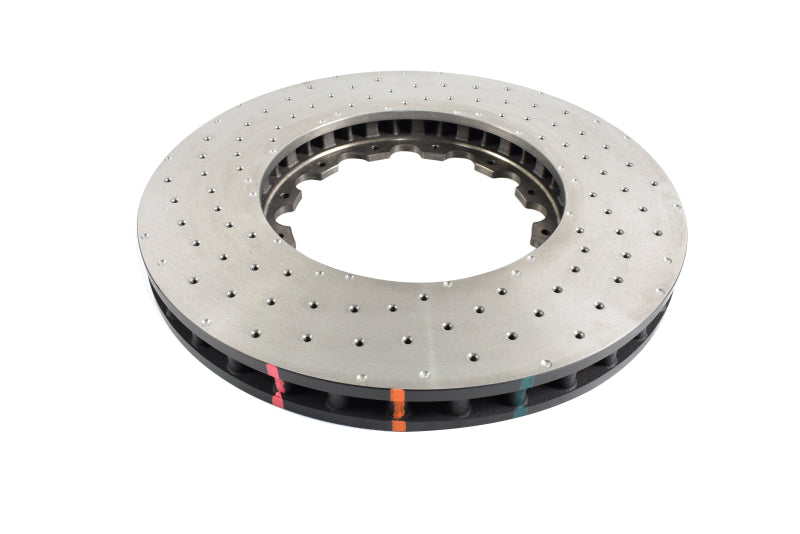 DBA 5000 Series Drilled Rotors - DBA 19+ Chevrolet Camaro ZL1 (w/ NAS Nuts) 5000 Series Cross Drilled & Dimpled KP Brake Rotor