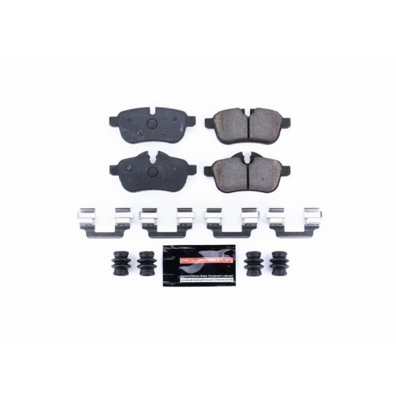 PSB Z23 Evolution Brake Pads - Power Stop 09-16 BMW Z4 Rear Z23 Evolution Sport Brake Pads w/Hardware