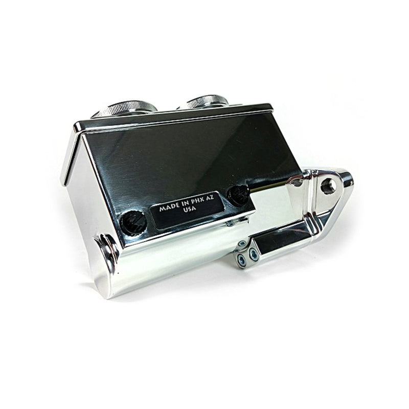 BAE Master Cylinder Kits - Baer Brakes GM/Ford 1-1/8in Bore Remaster 2-Bolt Left Port Master Cylinder Assembly - Polished