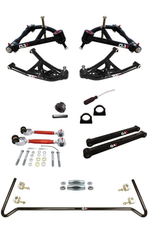 QAP Control Arms - QA1 94-96 GM B-Body Level 3 Drag Kit 2.0 w/o Shocks