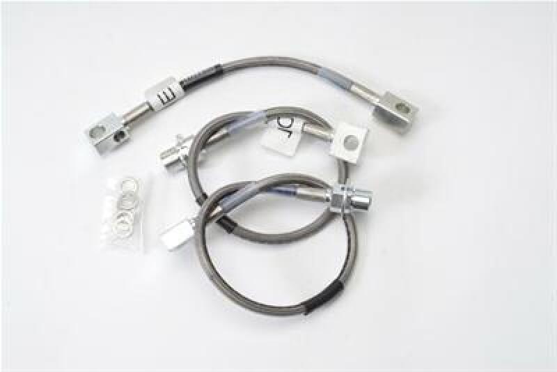 RUS Brake Line Kits - Russell Performance 07-08 GM GM Sierra/ Silverado work truck Brake Line Kit
