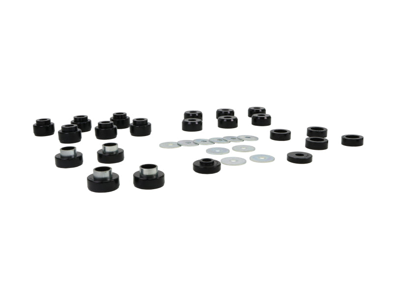 WL Bushings - Body Mount - Whiteline 1987-1995 Jeep Wrangler Body Mount Bushing Set