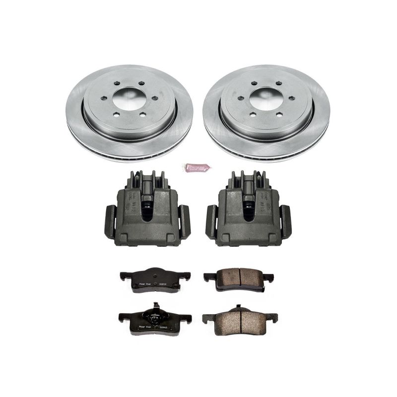 PSB Autospecialty Kit w/Cals - Power Stop 02-06 Ford Expedition Rear Autospecialty Brake Kit w/Calipers