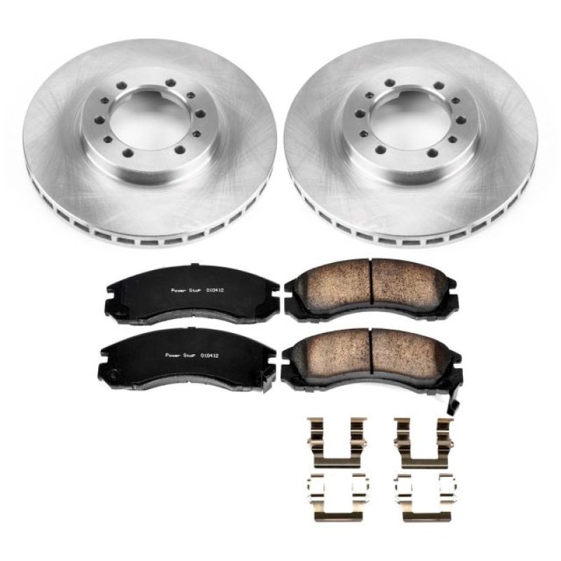 PSB Autospecialty Kit - Power Stop 91-96 Mitsubishi Montero Front Autospecialty Brake Kit