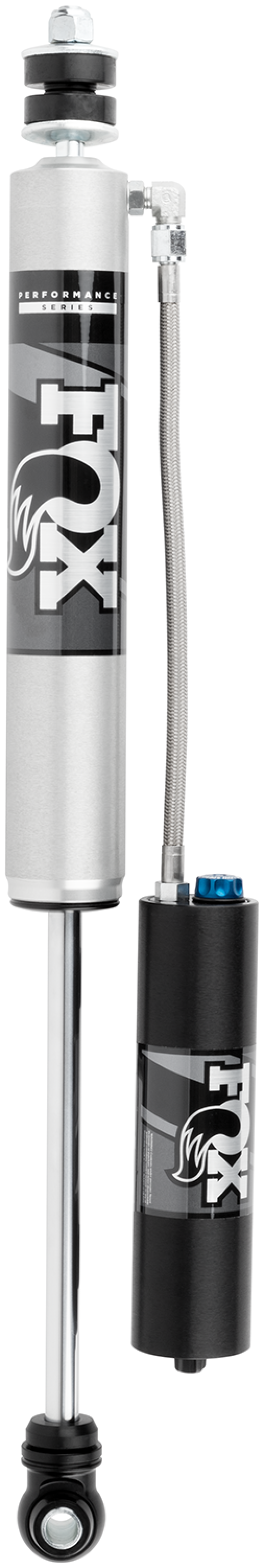 FOX 2.0 Perf Shock - Fox 2005+ Ford Super Duty 2.0 Perf Series 9.6in Smooth Body Remote Res. Front Shock - CD Adj