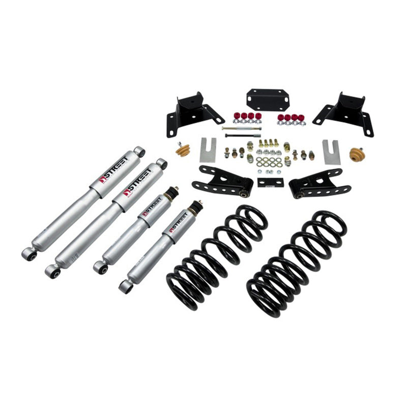 BT Lower Kit w SP Shocks - Belltech LOWERING KIT WITH SP SHOCKS