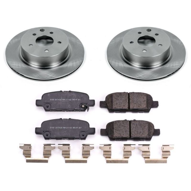 PSB Autospecialty Kit - Power Stop 18-19 Nissan 370Z Rear Autospecialty Brake Kit