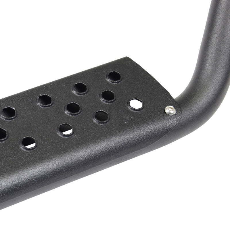 GOR Dom Extreme D6 - Go Rhino Dominator Extreme D6 SideSteps - Tex Blk - 4in Drop Down Steps (Pair)