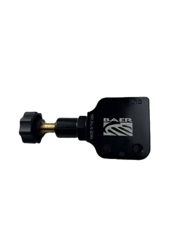 BAE Proportioning Valve - Baer Brakes General Fit Proportioning Valve w/ Adjustable Knob & Fittings
