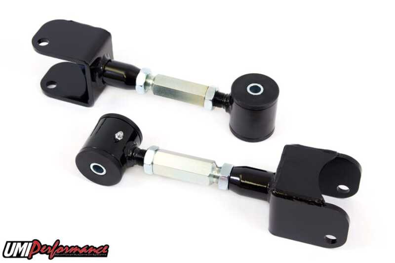 UMI Lower Control Arms - UMI Performance 68-72 GM A-Body Adjustable Upper Control Arms- Poly Bushings