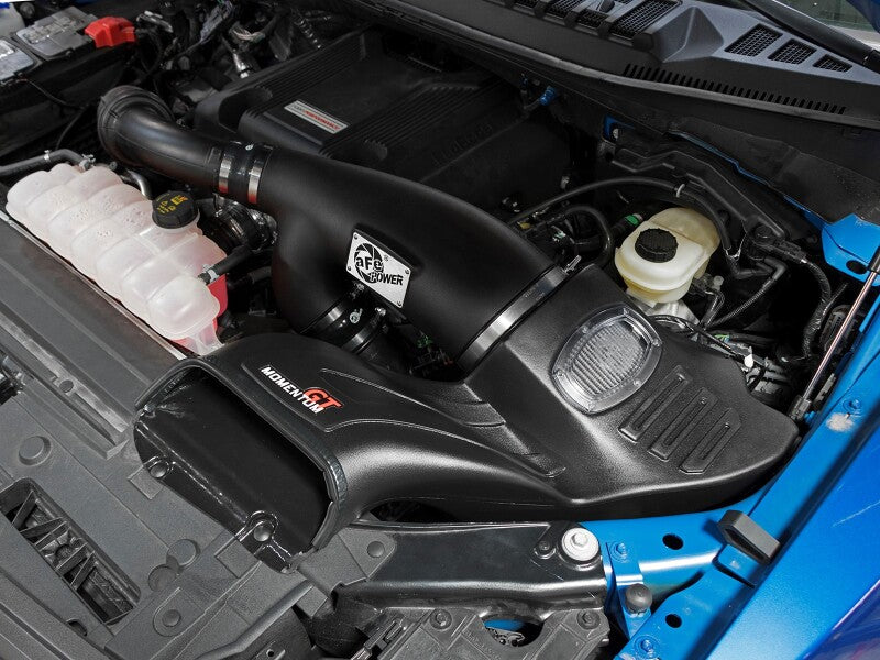 AFE Momentum GT Cold Air Intakes - aFe POWER Momentum GT Pro Dry S Intake System 2017 Ford F-150 Raptor V6-3.5L (tt) EcoBoost
